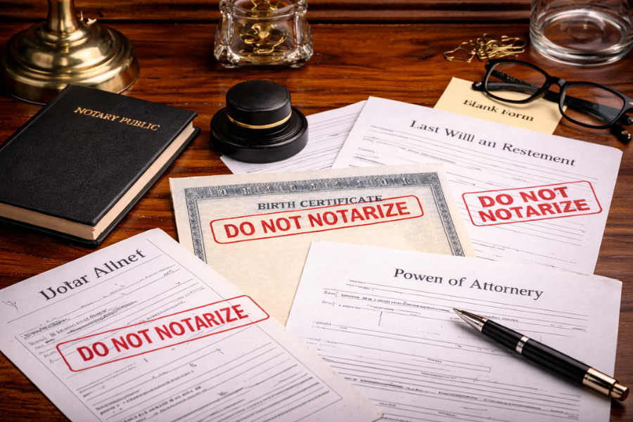 Mobile notary public signing documents in Pittsburgh PA